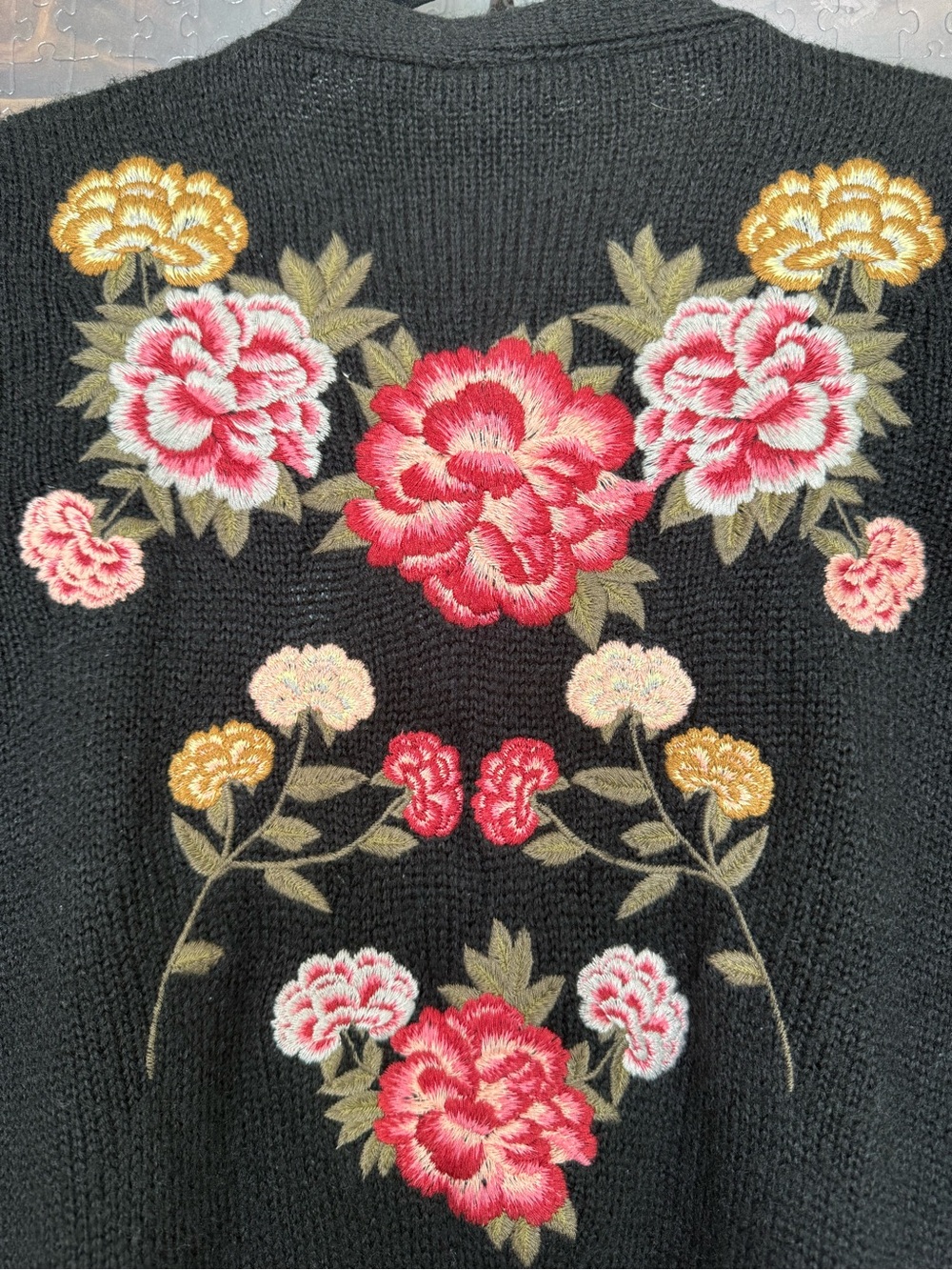 Torrid Floral Embroidered Cardigan Duster - Picture 5 of 9